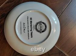 Figurines De La Collection Robert Harrop Beano & Dandy Et Plaque De 50 Ans