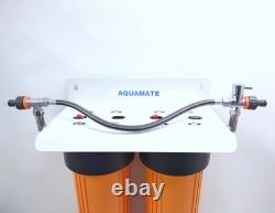 Filtre à eau DI pour lavage de voiture avec dérivation Nettoyage de voiture Nettoyage de fenêtres (8,4 L)