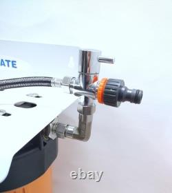 Filtre à eau DI pour lavage de voiture avec dérivation Nettoyage de voiture Nettoyage de fenêtres (8,4 L)