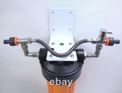 Filtre à eau DI pour lavage de voiture avec dérivation, nettoyage de voiture et nettoyage de vitres (4,2 L)