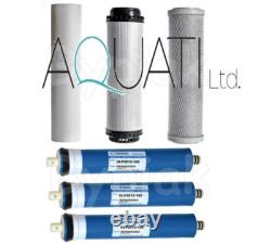 Filtres de remplacement pour nettoyeur de fenêtres à eau par osmose inverse Aquati 450GPD Filtres de remplacement pour nettoyeur de fenêtres à eau par osmose inverse Aquati 450GPD