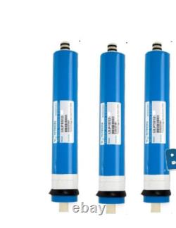 Filtres de remplacement pour perche de nettoyage de vitres alimentée en eau déionisée par osmose inverse, 3 x 150 GPD