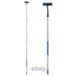 Kit de Pôle Alimenté par Eau Uimoso de 11 m pour Nettoyage de Panneaux Solaires avec Poignée Télescopique