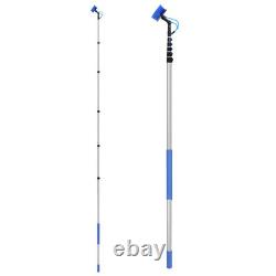 Kit de Pôle Alimenté par Eau VEVOR 11m pour Nettoyage de Panneaux Solaires avec Manche Télescopique