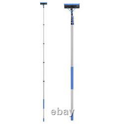 Kit de Pôle Alimenté par Eau VEVOR 9m pour le Nettoyage de Panneaux Solaires avec Manche Télescopique