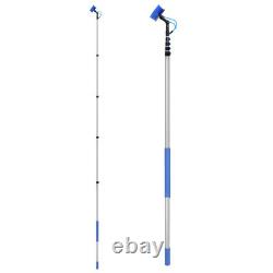 Kit de Pôle Alimenté par Eau VEVOR 9m pour le Nettoyage de Panneaux Solaires avec Manche Télescopique