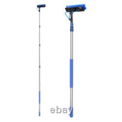 Kit de Pôle Alimenté par l'Eau VEVOR 6m pour le Nettoyage de Panneaux Solaires avec Poignée Ajustable