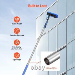 Kit de Poteau Alimenté par Eau Uimoso 9m pour Nettoyage de Panneaux Solaires avec Poignée Télescopique