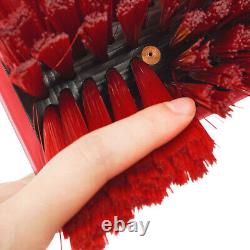 Kit de brosse de nettoyage alimentée par l'eau pour perche de nettoyage télescopique de 26 pieds pour fenêtres et panneaux solaires