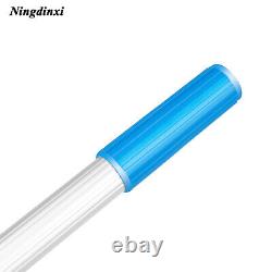 Kit de brosse de nettoyage pour fenêtres et panneaux solaires avec perche télescopique de 26 pieds alimentée par eau