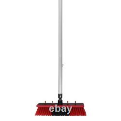 Kit de brosse de nettoyage pour panneaux solaires à alimentation en eau avec perche pour extérieur, vitres et panneaux solaires Kit de brosse de nettoyage pour panneaux solaires à alimentation en eau avec perche pour extérieur, vitres et panneaux solaires