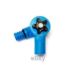 Kit de brosse télescopique alimentée par eau pour nettoyage de fenêtres de 17 pieds à 20 pieds et 24 pieds