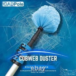 Kit de lavage Igadpole 20 pieds (6 m) avec brosse alimentée en eau, distributeur de savon et robinet de tuyau