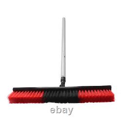 Kit de lavage de fenêtres avec brosse à eau de 9 m avec 50 cm, taille grande, alimenté par eau.