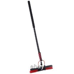 Kit de nettoyage de fenêtres en verre et de panneaux solaires avec perche alimentée par l'eau