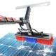 Kit De Nettoyage De Panneaux Solaires 24 Pieds Avec Brosse Et Raclette Professionnelle Pour Fen&ecirc;tres Et Toit