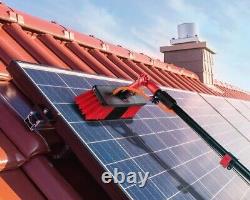 Kit de nettoyage de panneaux solaires 7M, nettoyage de vitres alimenté par l'eau, kit de nettoyage de panneaux solaires
