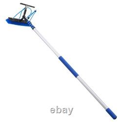 Kit de nettoyage de panneaux solaires VEVOR avec perche alimentée en eau de 10,02 m, brosse et raclette
