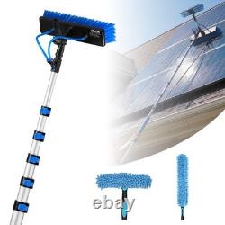 Kit de nettoyage de panneaux solaires VEVOR avec perche alimentée en eau de 12,03 m, brosse et distributeur de savon