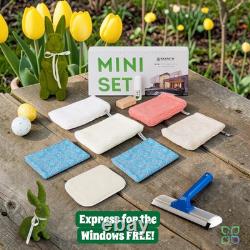 Kit de nettoyage premium Raypath MINI SET Express pour fenêtres 25 cm GRATUIT