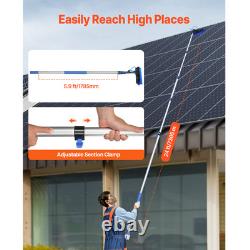 Kit de perche à eau Uimoso de 7,3 m pour le nettoyage de panneaux solaires avec poignée extensible