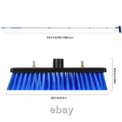 Kit de perche à eau Uimoso de 7,3 m pour le nettoyage de panneaux solaires avec poignée extensible