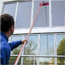 Kits de nettoyeurs de fenêtres télescopiques de 5 mètres, nettoyeur de vitres, système de pole de nettoyage de fenêtres