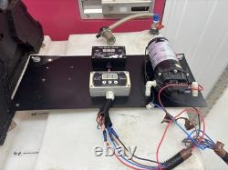 Mise en place d'un fourgon de nettoyage de fenêtres