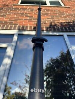 NOUVEAU PÔLE ALIMENTÉ PAR L'EAU EN FIBRE DE CARBONE 100 % (4,88 m) ADAPTATEUR DE POINTE GRATUIT POUR TÊTE DE BROUILLON