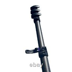 NOUVELLE PERCHE TÉLESCOPIQUE EN FIBRE DE CARBONE À 100% (16 pi) ADAPTATEUR DE POINTE DE PERCHE GRATUIT