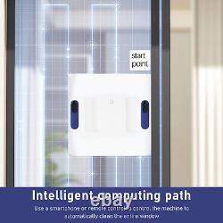 Nettoyeur de fenêtres automatique intelligent à jet d'eau électrique avec pulvérisateur à double buse