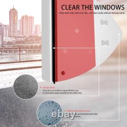 Nettoyeur magnétique double face pour vitres de fenêtre Brosse de nettoyage DIY Outil de nettoyage pour la maison au Royaume-Uni