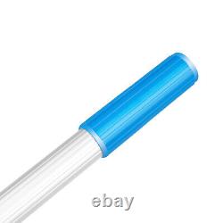 Outil de brosse de nettoyage à mât alimenté par eau de 26 pieds pour nettoyer les fenêtres et les panneaux solaires.