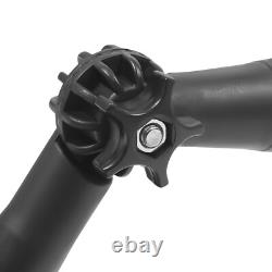 Outil de brosse de nettoyage à perche alimentée par eau de 26 pieds pour le nettoyage des fenêtres et des panneaux solaires.