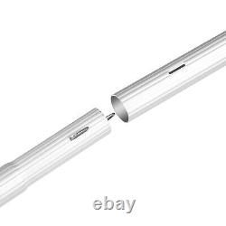 Outil de brosse de nettoyage à perche alimentée par l'eau de 26 pieds pour le lavage des fenêtres et des panneaux solaires.