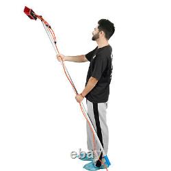 Outil de nettoyage à brosse avec perche alimentée en eau de 26 pieds pour fenêtres et panneaux solaires
