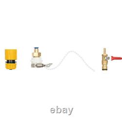 Outil de nettoyage à brosse avec perche alimentée en eau de 26 pieds pour fenêtres et panneaux solaires