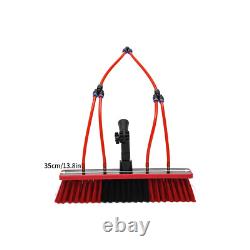 Outil de nettoyage à brosse pour poteau alimenté par l'eau de 26 pieds pour le lavage des fenêtres et des panneaux solaires