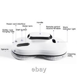 Outil de nettoyage automatique intelligent avec pulvérisateur d'eau, robot nettoyeur de fenêtres à télécommande