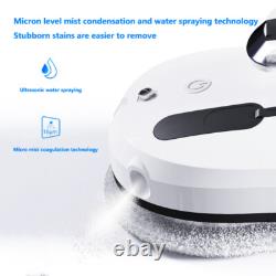 Outil de nettoyage automatique intelligent avec pulvérisateur d'eau, robot nettoyeur de fenêtres à télécommande