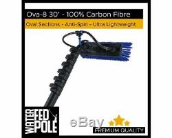 Ova-8 30ft Fibre De Carbone Eau Fed Pole
