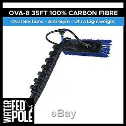 Ova-8 35ft Fibre De Carbone Eau Fed Pole