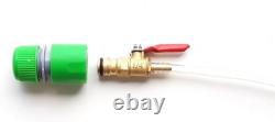 Perche de nettoyage de fenêtres 16 ft-20 ft-24 ft alimentée en eau télescopique extensible C