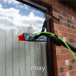 Perche télescopique de 24 pieds avec alimentation en eau et sac à dos / Brosse télescopique pour le nettoyage des fenêtres / Extensible