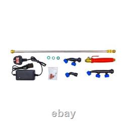 Perche télescopique de nettoyage de fenêtres de 20' et chariot de réservoir d'eau pure de 20L PROFESSIONNEL