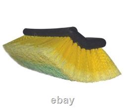 Perche télescopique de nettoyage de vitres alimentée en eau de 10 pieds avec brosse pour nettoyage de toiture de véranda