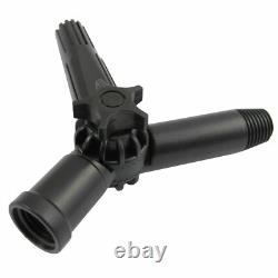 Pôle de Nettoyage de Fenêtres 24 pieds Brosse Télescopique à Eau pour Vitres Extensible