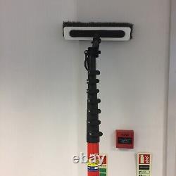 Pôle de nettoyage de fenêtres Hydra CFP45ft en fibre de carbone à haut module avec alimentation en eau