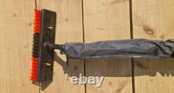 Pôle de nettoyage de fenêtres alimenté en eau en fibre de carbone 100 % compact de 24 pieds