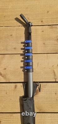 Pôle de nettoyage de fenêtres alimenté en eau en fibre de carbone 100 % compact de 24 pieds